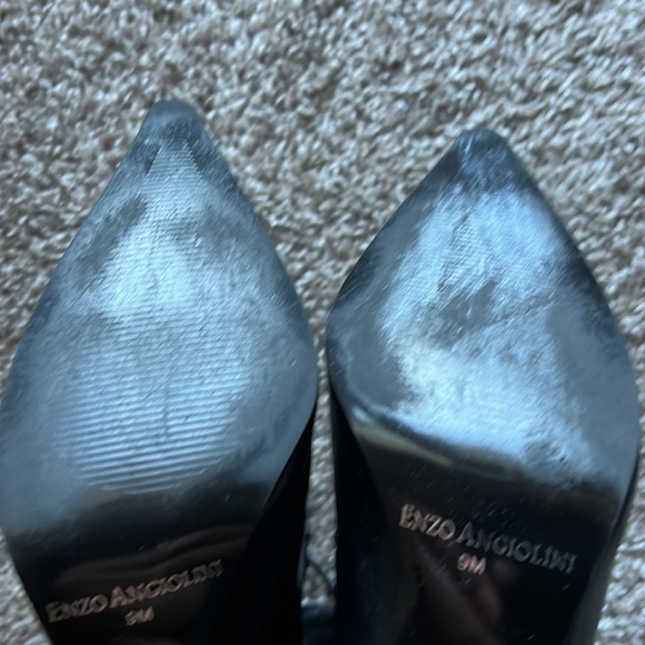 Enzo Angiolini Leather black boots in size 9M - Picture 6 of 10